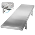 36" x 18" Folding Concession Shelf - Stainless Steel Kitchen/Truck Organizer (Variation: 36" x 18")