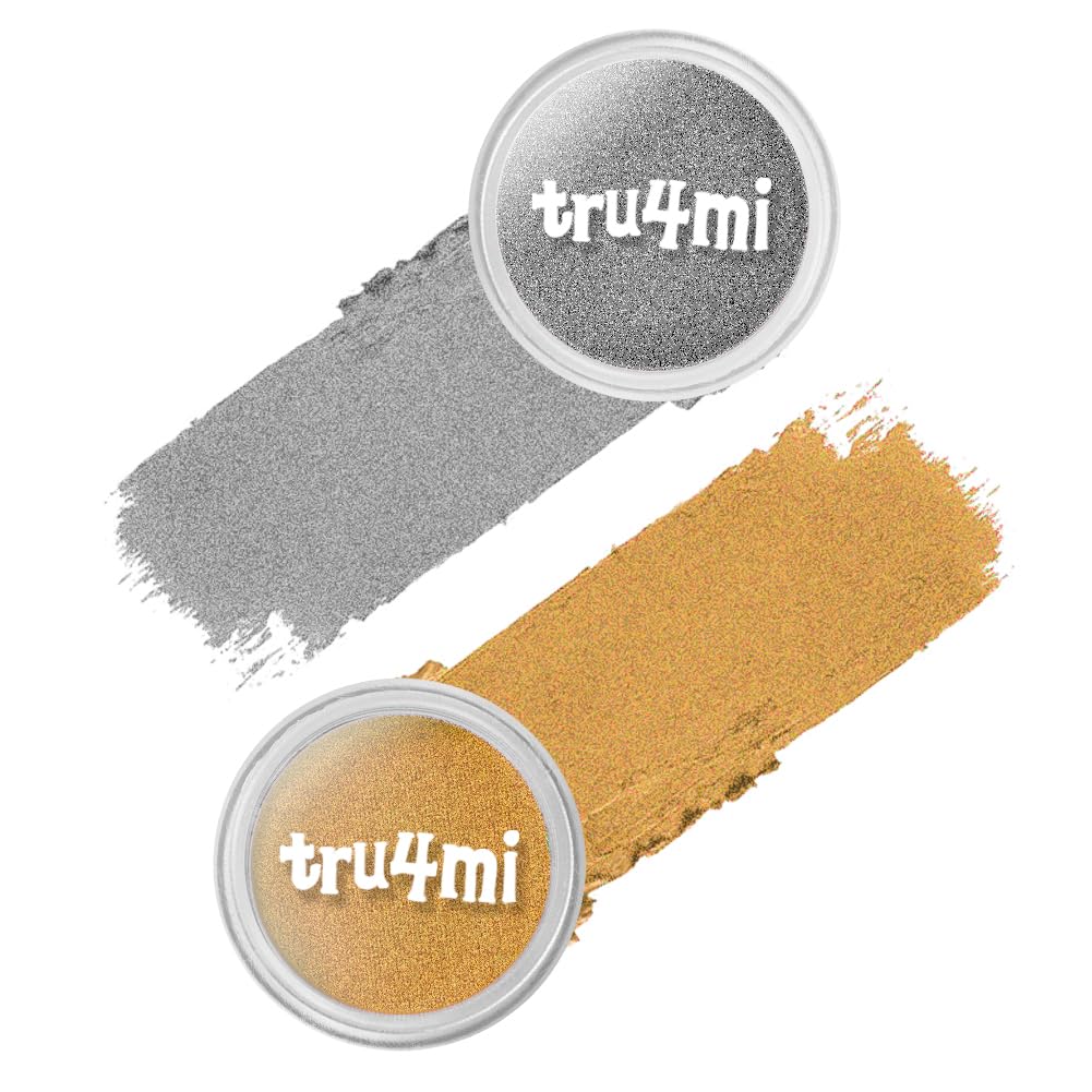 -Water Activated Eyeliner -Wet Liner Makeup - Smudge Proof Face Body Paint - Skin Safe & Child Friendly - “TruLuv” Red -10g/container
