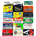 Razor Blades Club 100 Quality Double Edge Razor Blades Sampler (18 different brands)