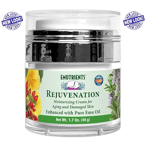 Montana Emu Ranch - Rejuvenation Cream 1.7 Ounces - Enhanced with Pure Emu Oil