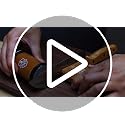 Knife Sharpener Kit with Diamond & Ceramic Discs, 15° & 20° Angles, Wooden Base