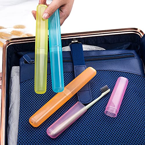 Hedume Travel Toothbrush Cases 35-Pack Portable Breathable Dust-Proof Organizer