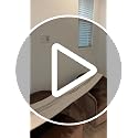 KUZRZNH Double Row Ceiling Curtain Track System White 2.8m (9.2ft)