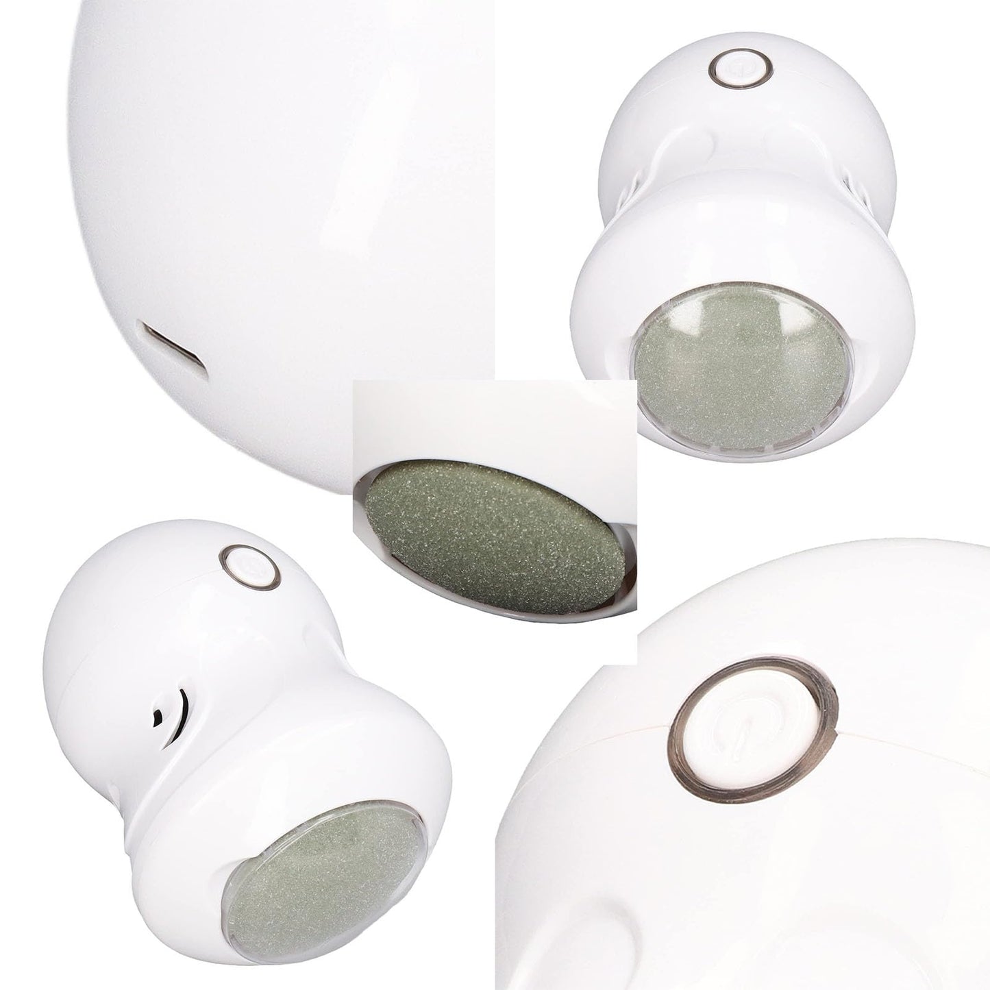 Morrat Foot Grinder, Electric Foot Grinder, New Pedicure Automatic Callus Remover, Wireless Portable Callus Remover with Vacuum Adsorption, Skin Hard Rupture Skin Trimmer Dead Skin (Style A)