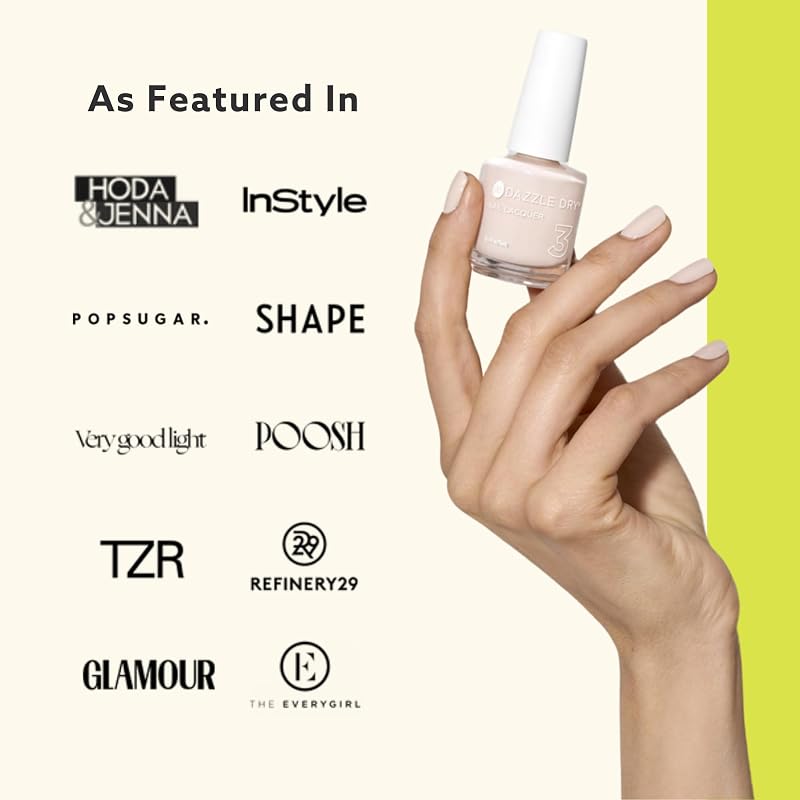 Dazzle Dry Nail Lacquer - Step 3 White Lightning 0.5 fl oz