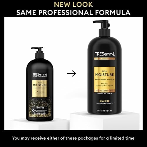 Hydrating Shampoo for Dry Hair 39oz - Moisturizing Hair Care Set 4 Pack