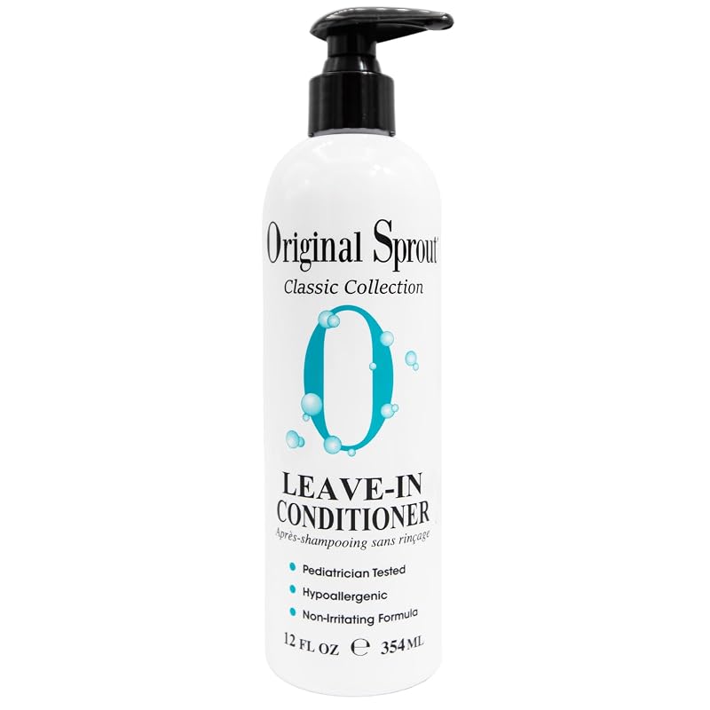 Leave-In Conditioner for Dry, Frizzy Hair - 12 fl oz (Pack of 1) Original Sprout