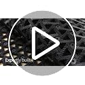 Outdoor Door Mat Black 32x48 Inch with Drainage - Heavy Duty & Non-Slip