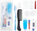 Pack of 50 Basic Toiletry Kits - Individually Packed Travel Hygiene Set