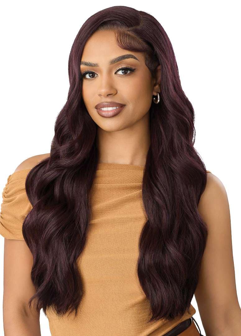 Outre TruCurve Melted Hairline Lace Front Wig - Jet Black 1 (Variation: JET BLACK 1)