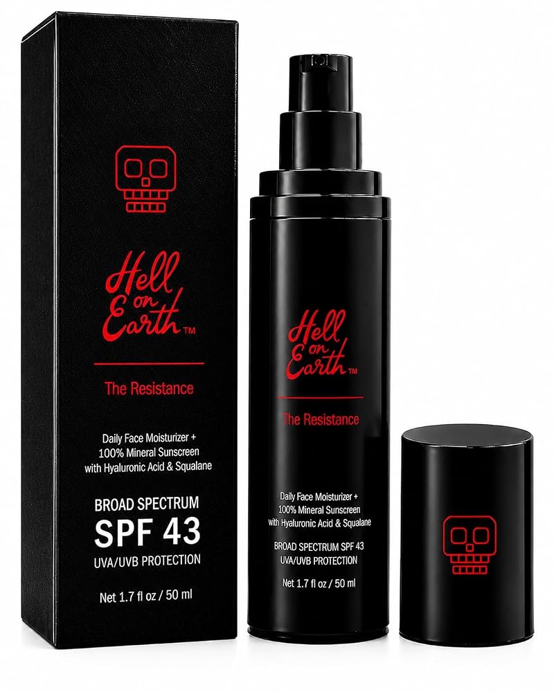 2-in-1 Daily Moisturizer & Mineral Sunscreen SPF 43 – Hydrating, Non-Greasy