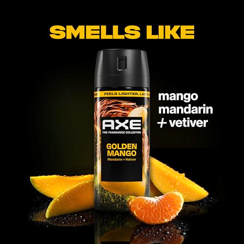 AXE Body Spray 4-Pack | Long-Lasting Freshness & Aluminum-Free