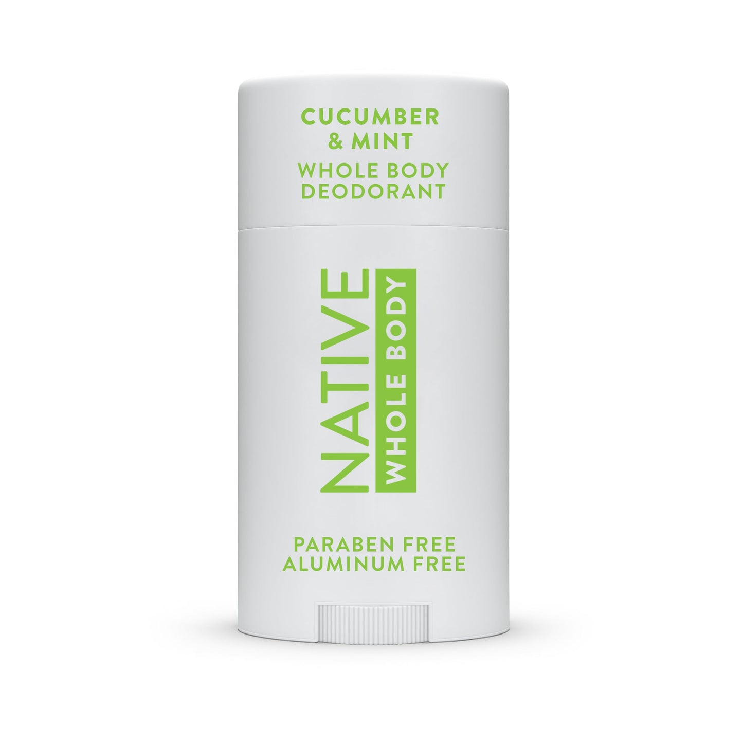 Native Whole Body Deodorant Stick Contains Naturally Derived Ingredients, Deodorant for Men and Women | 72 Hour Odor Protection, Aluminum Free with Coconut Oil and Shea Butter | Cucumber & Mint