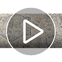 Hathaway Multi Ivory Area Rug 7'6" x 9'6" - Vintage Modern Design, Low Profile