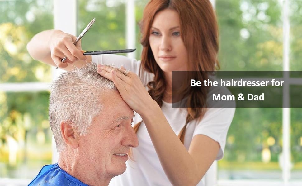 Xolaawa Hair Cutting Scissors, Thinning Shears Kit. Premium Stainless Steel Salon Scissors, Edge Scissor, Razor.for Hairdressing, Salon and Home