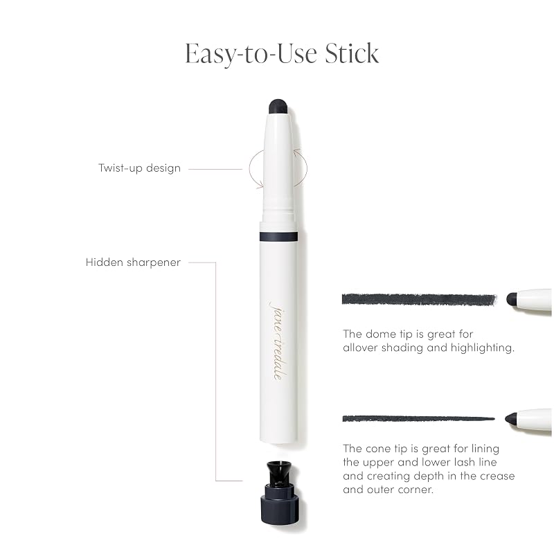 ColorLuxe Eye Shadow Stick in Alabaster | Cream-to-Powder, Multi-Use, Long-Wear