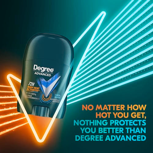 Degree Travel & Trial Size Antiperspirant Deodorant Cool Rush 0.5 oz Pack of 36 - Original