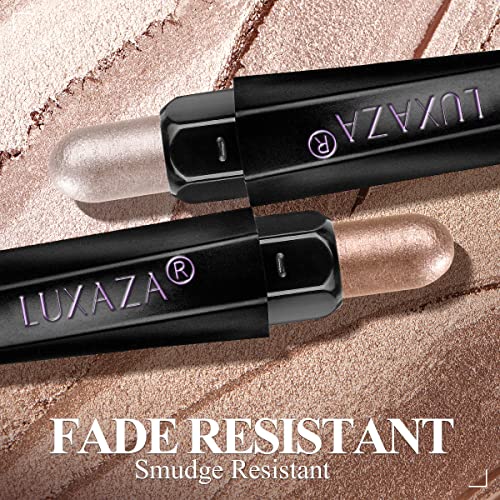 Neutral Cream Eye Shadow Eyeliner Makeup Sticks, Classic-A003 + A005