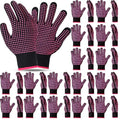 Pink Heat Resistant Gloves for Sublimation & Hair Styling - 15 Pairs