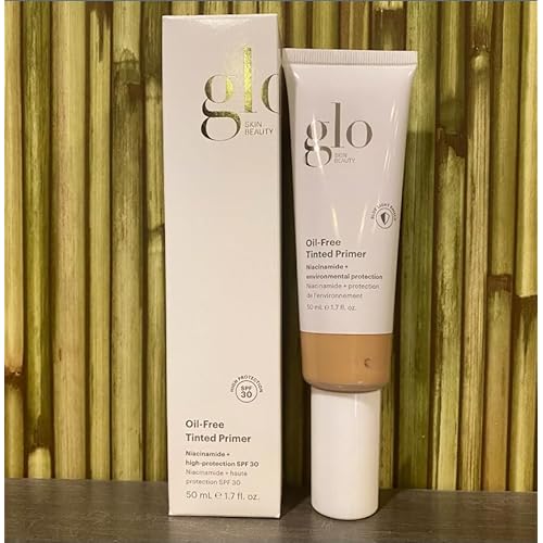 Glo Skin Beauty Oil-Free Tinted Primer SPF 30 - Mineral Makeup for Face, 4-in-1 Foundation Primer, Sheer Coverage, Skincare & Sunscreen With Broad Spectrum UVA/UVB Protection (Medium), 1.7 Fl Oz