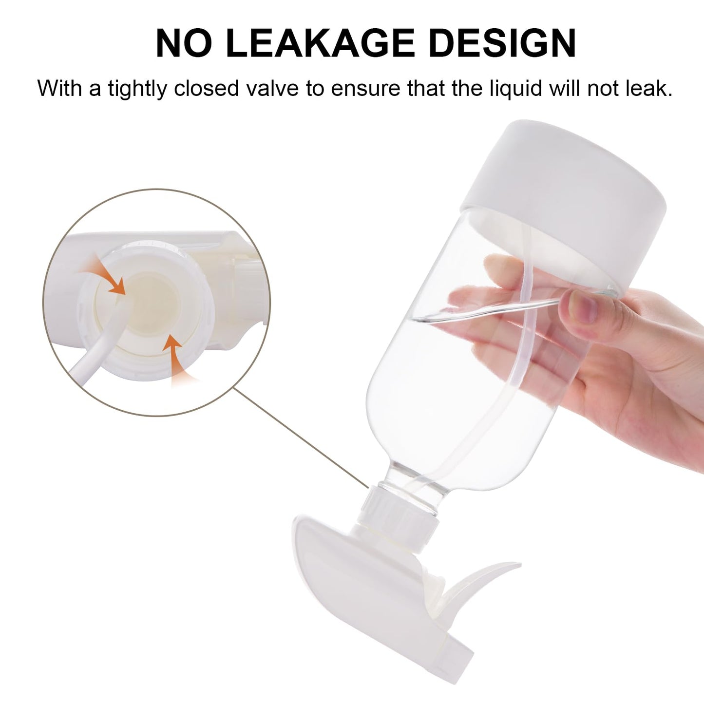 hmaimas Glass Spray Bottles for Cleaning Solutions, 16oz Reusable Clear Empty Mist Spray Bottle with Silicone Sleeve for Hair, Plants and Essential oils 2 Pack