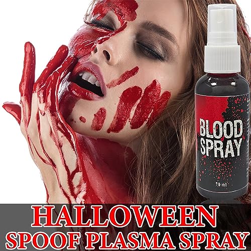 Halloween Fake Blood Spray,Blood Splatter Realistic Liquid Fake Blood Washable,Fake Blood for Clothes,Special Effects SFX Makeup Kit for Zombie Bride,Vampire,Monster SFX Scary Clown Dress Up