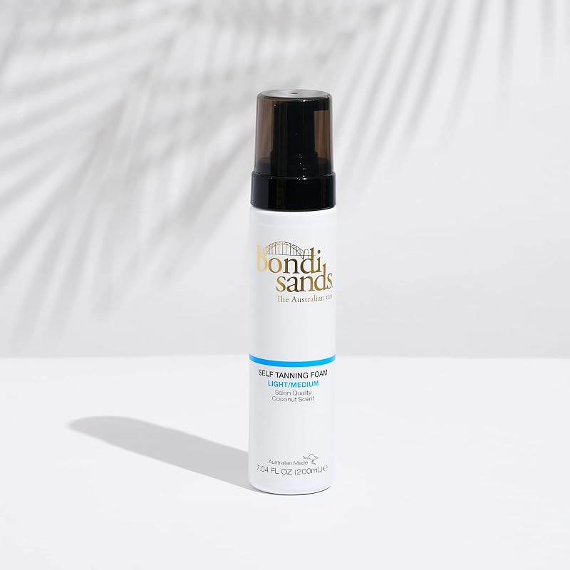 Bondi Sands Self Tanning Foam Value Kit – 2 Lightweight Foams + Application Mitt