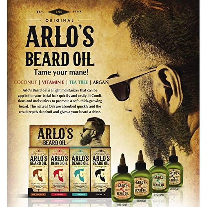 Arlo's Beard Oil with Vitamin E 2.5 ounce