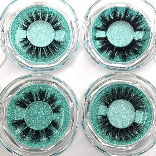 False Mink Eyelashes 3D Siberian Fur Natural Daily Style 10 Pairs
