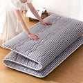 Pale Gray Japanese Foam Floor Mattress Queen 80x60 Futon Mattress Support