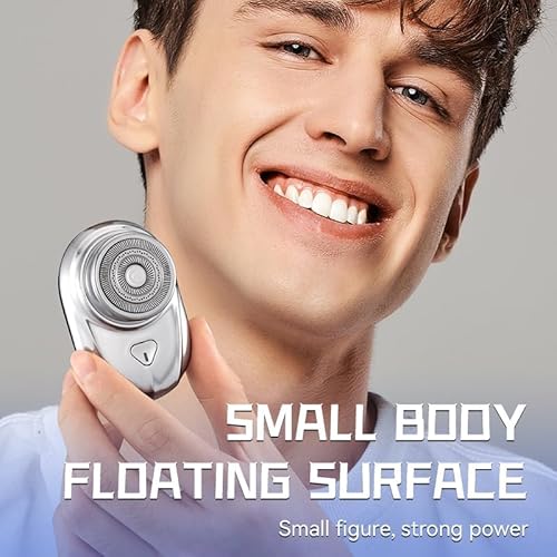 NiTa Mini Electric Shaver, IPX7 Waterproof, Wet&Dry Shave, Travel Shaver - Fast Charging & 60 Days Battery Life