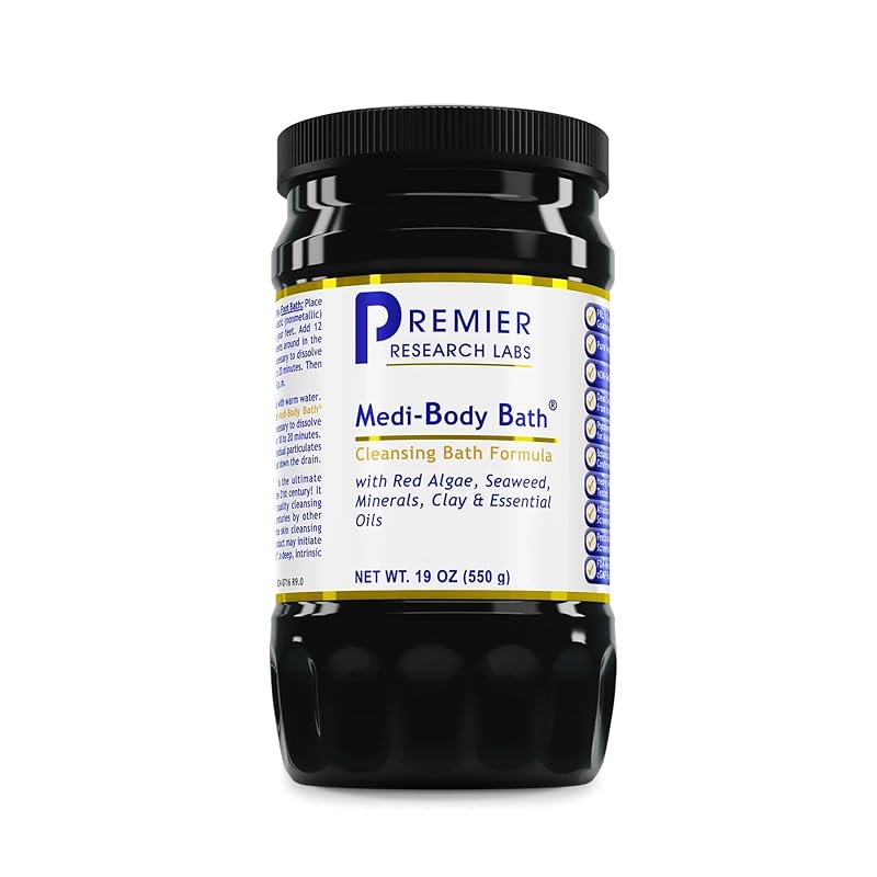 Medi-Body Bath Salt Soak with Dead Sea Salt, Clay & Mineral Oils - 19 oz (Variation: 19 Ounce Pack of 1)
