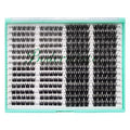 BODERMINCER D Curl 280pcs 10-12-14-16mm Lash Clusters Wispy Eyelash Clusters With Soft Thin Band Cluster Eyelash Extensions Natural Volume Lash Extensions,DIY Individual Lashes Clusters (M03#)