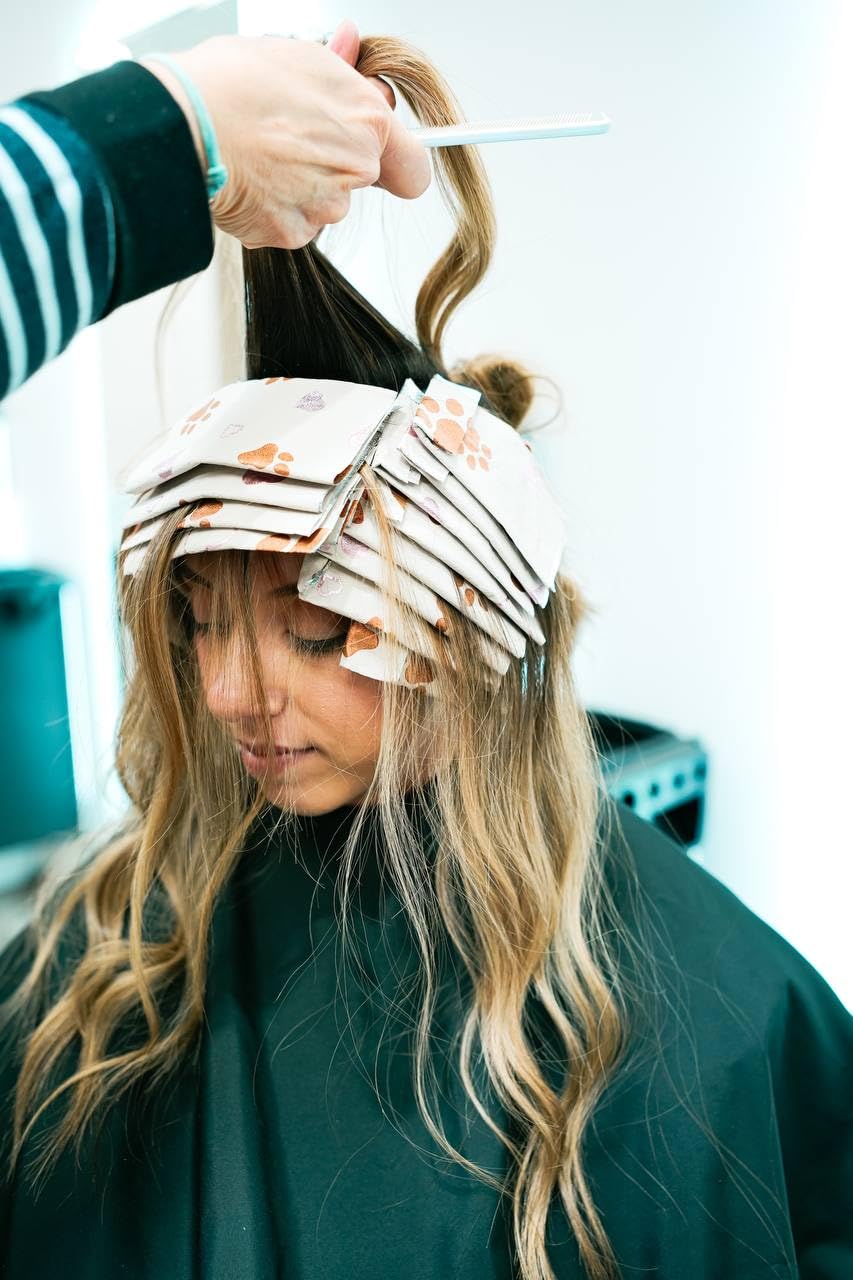 Paw-Fect Foils Hair Salon Pop Up Foils, Aluminum Foil Sheets for Highlighting and Coloring, Salon Hair Foils, 5"x10.75", 500 Foil Sheets