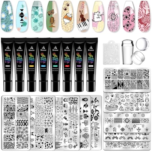 ohora Semi-Cured Gel Nail Strips Value Set (N Cream Pink Starter Kit) Includes Full Size Lamp and Mini Remover, Salon-Quality, Long Lasting, Easy to Apply & Remove