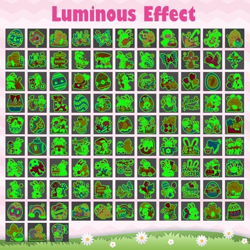 6 Sheets Glitter Shamrock Face Tattoo Stickers St Patrick's Day Face Freckles Tattoo Green Leaf Lucky Clover Temporary Tattoos for Women, Saint Patrick's Day Makeup Art Decorations