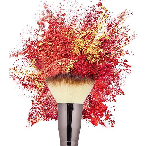 Matto Powder Mineral Makeup Brush - Large Fluffy Face Foundation Blending Set of 3