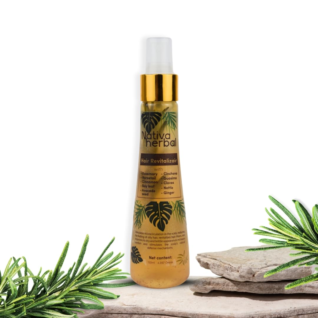 Nativa herbal Revitalizing hair tonic for hair growth and reducing hair loss
