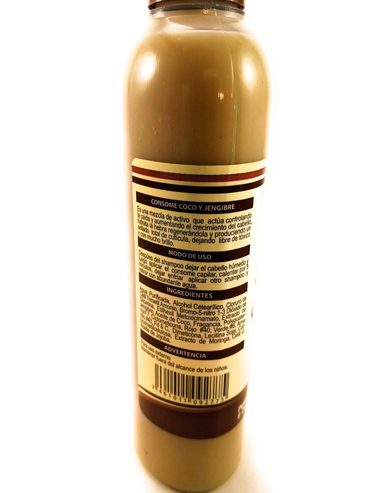 Lemuel cabra coco y jengibre coconut and ginger consome capilar