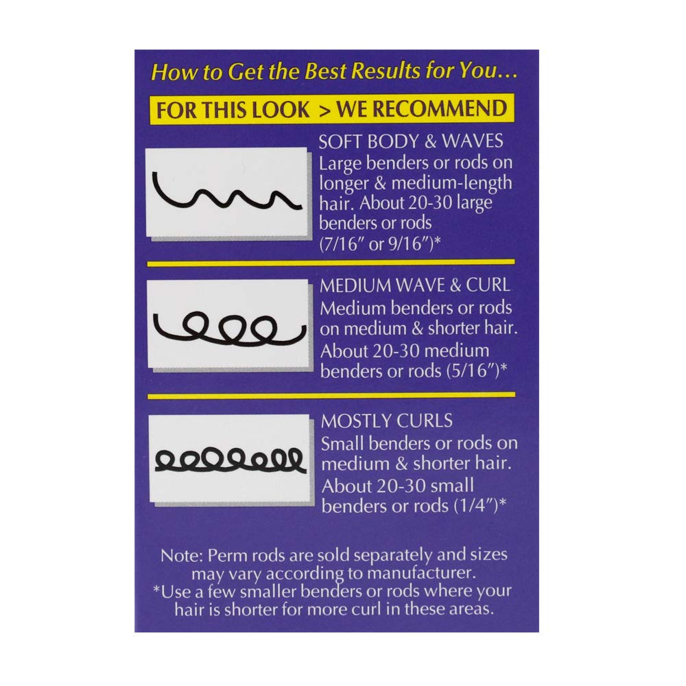 Ogilvie Salon Styles Precisely Right Professional Conditioning Perm Kit - Ideal for Color-Treated, Normal Hair - 1 Application