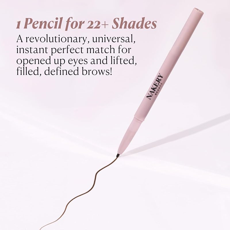 Nakery Instant Brow Filler Universal Eyebrow Pencil (Duo) – Variation: Universal