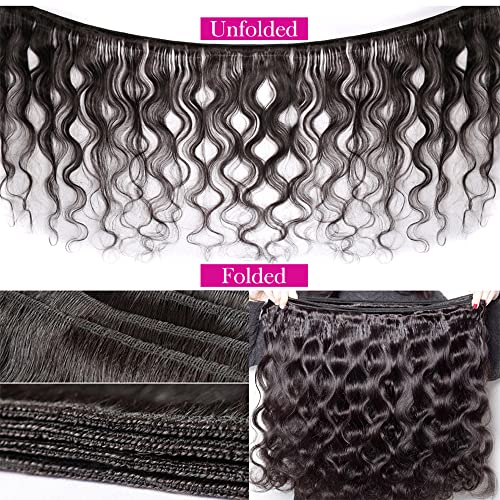 Black Human Hair Bundles - 1 Bundle 12A Brazilian Virgin Body Wave 100G - Unprocessed Natural Black Hair Extension (Variation of THIS listing: Black Human Hair Bundles-1 / 18)