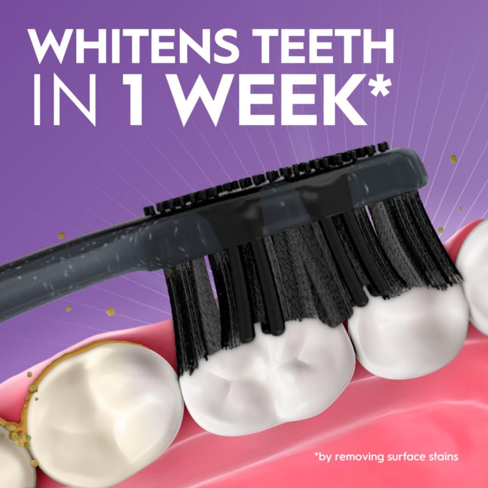 Oral-B Charcoal Toothbrushes, Medium 2ct