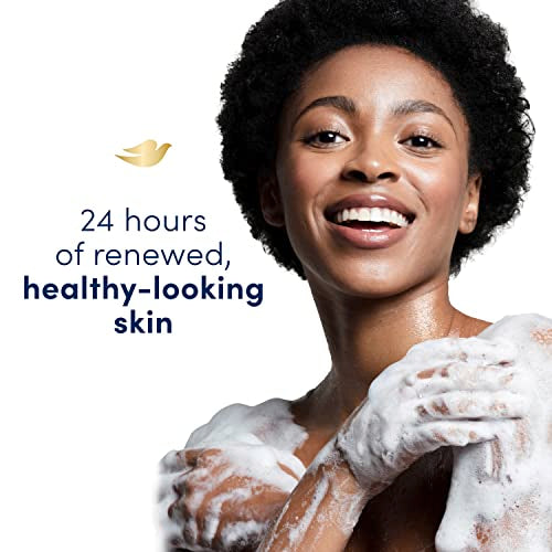 Dove Limited Edition Body Wash Winter Care 4 Count for Renewed, Healthy-Looking Skin with 24hr Renewing MicroMoisture Gentle Skin Cleanser Instantly Moisturizes Dry Skin 20 oz