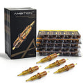Ambition Glory Tattoo Cartridges #12 Standard 7RL Needles Disposable 50pcs 0.35mm 7 Round Liner for Rotary Tattoo Machine Supply