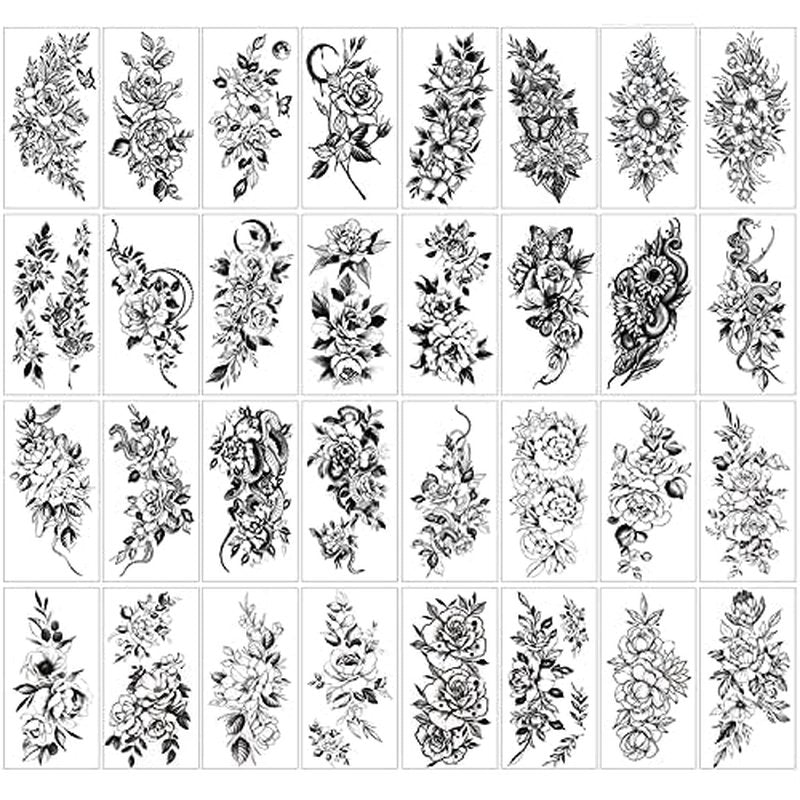 100Pcs Butterfly Wings Temporary Tattoos for Kids Adults, Colorful Butterflies Makeup Fake Tattoo for Women Girls, Waterproof Body Face Stickers Decorations, Birthday Party Favor Gifts Supplies Decor