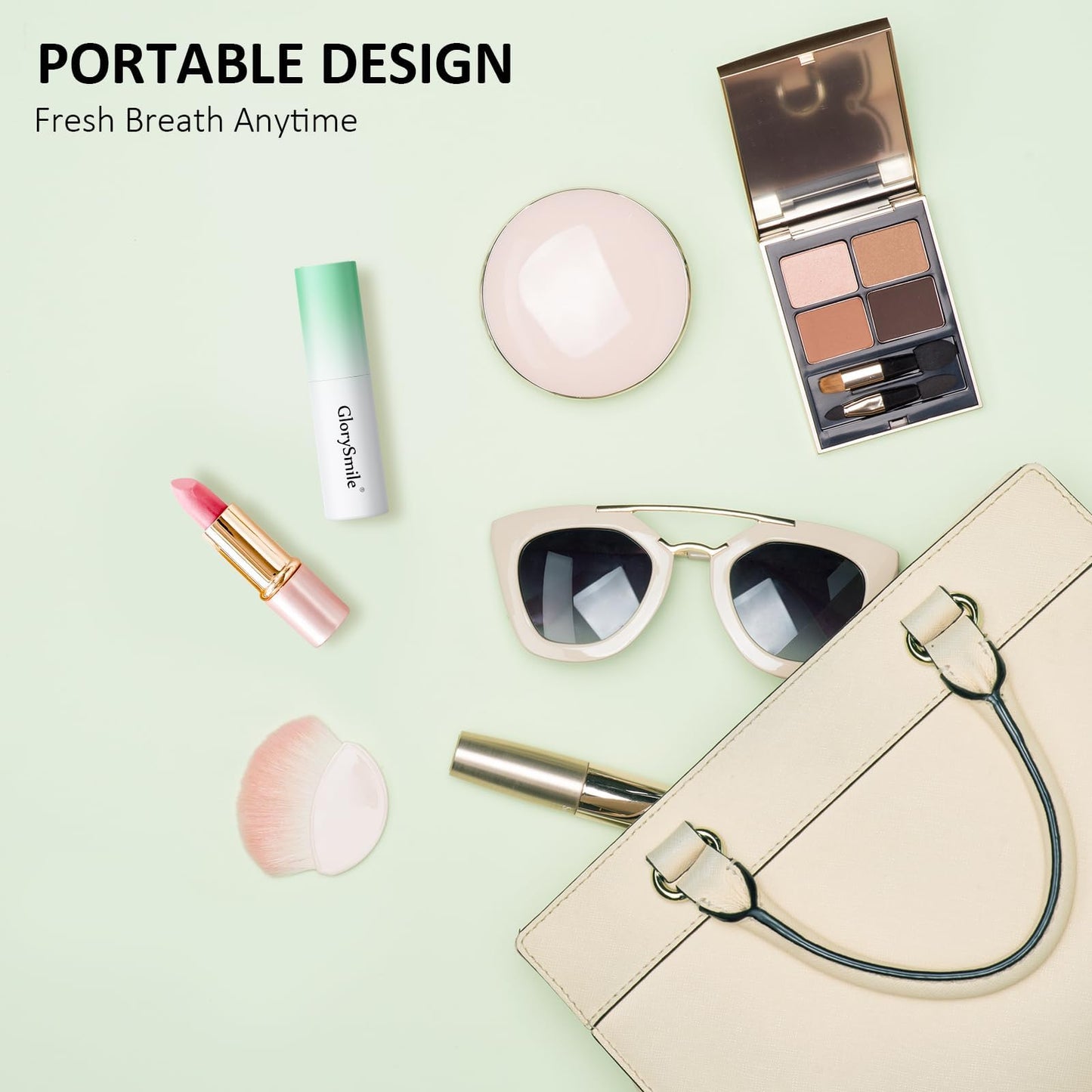 Oral Breath Spray, Mouth Spray Breath Fresheners, Adult Bad Breath Relief, Hours of Freshness - Natural Plant Extracts, 0 Alcohol - Compact & Portable 3-Pack - 3 Flavors (Mint/Peach/Lemon)