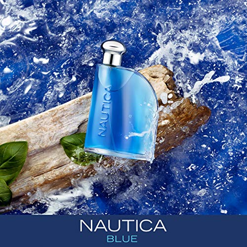 Men's Eau de Toilette Spray - Nautica Blue, 1.6 Fl Oz, Travel Size, Long-Lasting Fragrance - Blue Variation