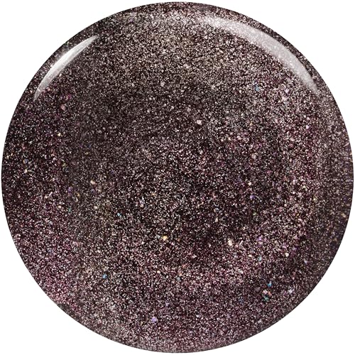 essie Nail Polish, Salon-Quality Black Shimmer Nail Polish, Vegan, 0.46 fl oz