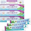 Auromere Ayurvedic Neem & Clove Toothpaste 3-Pack - Mint-Free, 1.39 oz Tubes